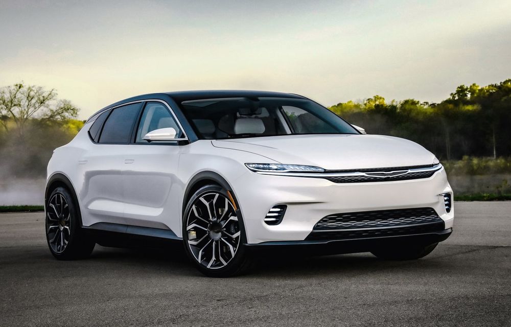 Chrysler prezintă conceptul electric Airflow. Din 2028, marca americană va fi pur electrică - Poza 1