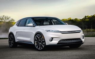 Chrysler prezintă conceptul electric Airflow. Din 2028, marca americană va fi pur electrică