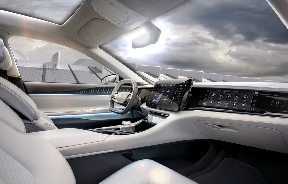 Chrysler prezintă conceptul electric Airflow. Din 2028, marca americană va fi pur electrică - Poza 11