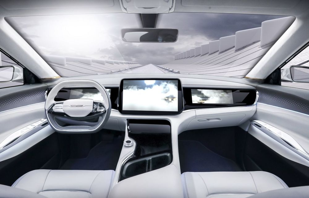 Chrysler prezintă conceptul electric Airflow. Din 2028, marca americană va fi pur electrică - Poza 9