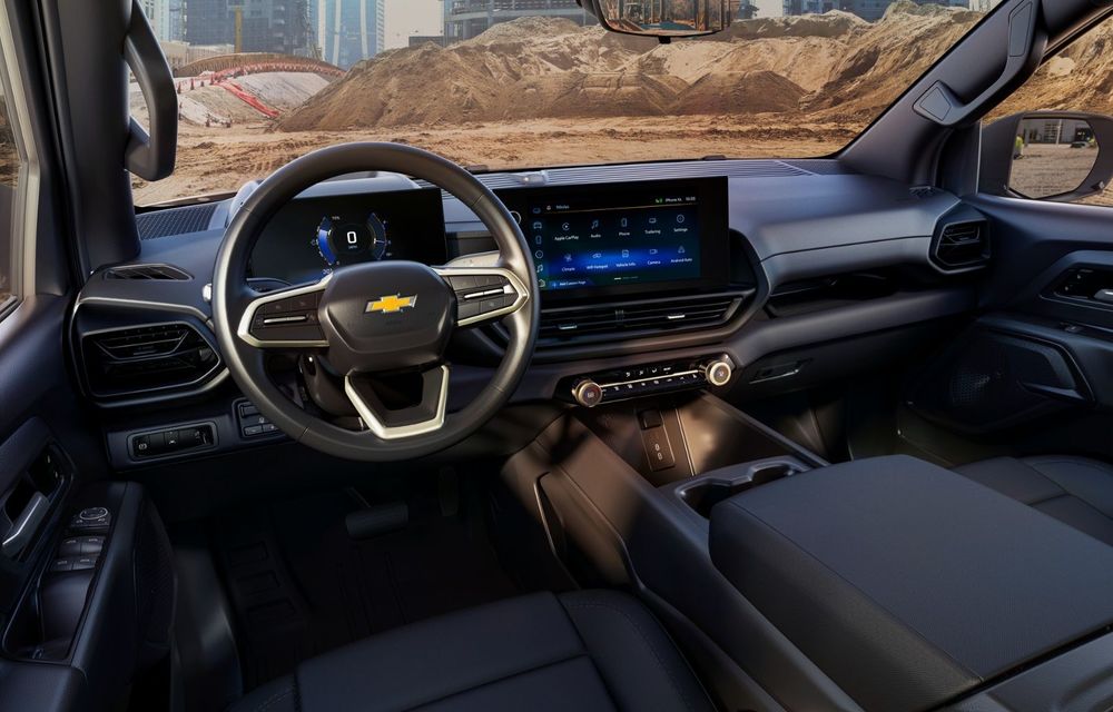 După Ford F-150 Lightning, acum și Chevrolet Silverado devine electric: 644 de kilometri autonomie - Poza 15