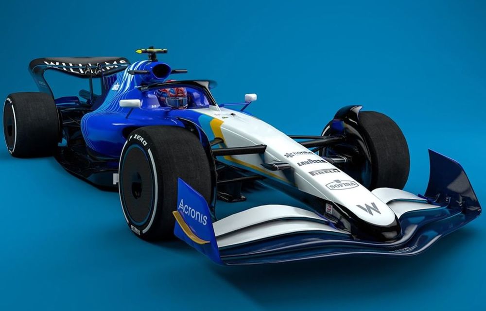 Formula 1: Primele imagini cu monopostul Williams din 2022 - Poza 1