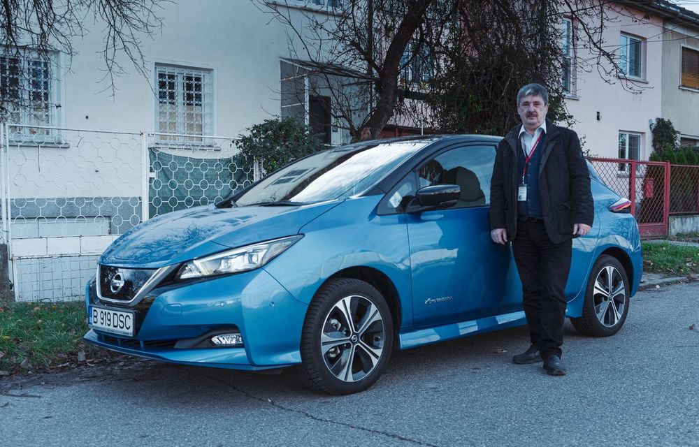 Viața cu Nissan Leaf: interviu cu Silviu Clep, un timișorean care a trecut la mașini electrice în firma sa - Poza 1