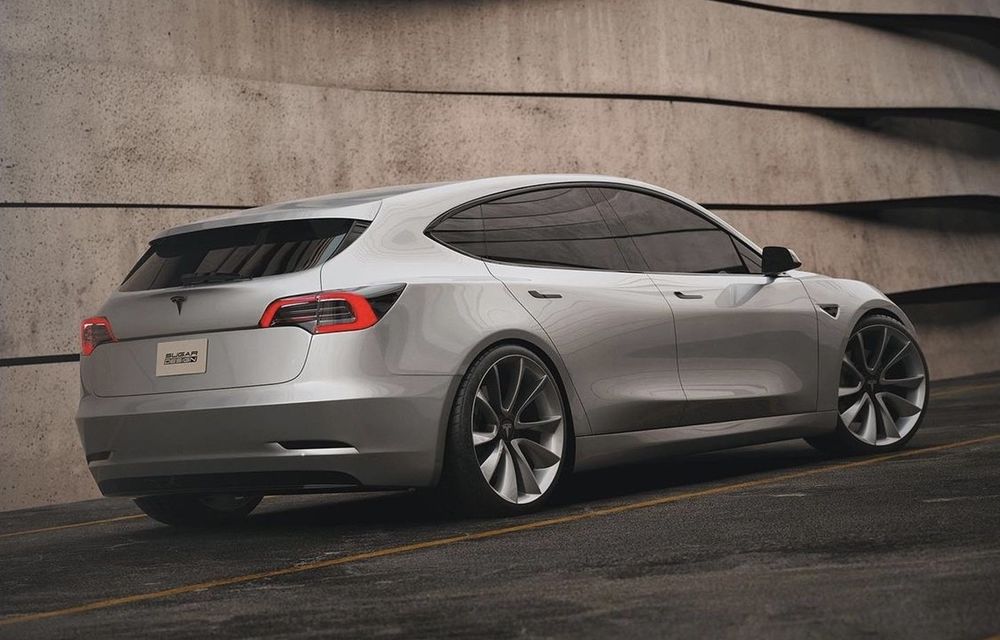 Tesla pregătește un Model 3 break. Disponibil doar pe piața din Europa - Poza 3