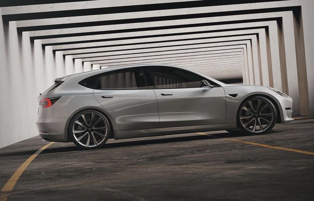 Tesla pregătește un Model 3 break. Disponibil doar pe piața din Europa - Poza 4
