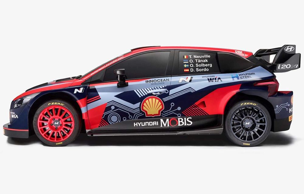 Hyundai dezvăluie noul i20 WRC Hybrid pentru sezonul 2022 al Campionatului Mondial de Raliuri - Poza 3