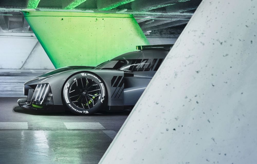 Peugeot prezintă noul hypercar hibrid 9x8 pentru sezonul 2022 al Campionatului Mondial de Anduranță - Poza 5