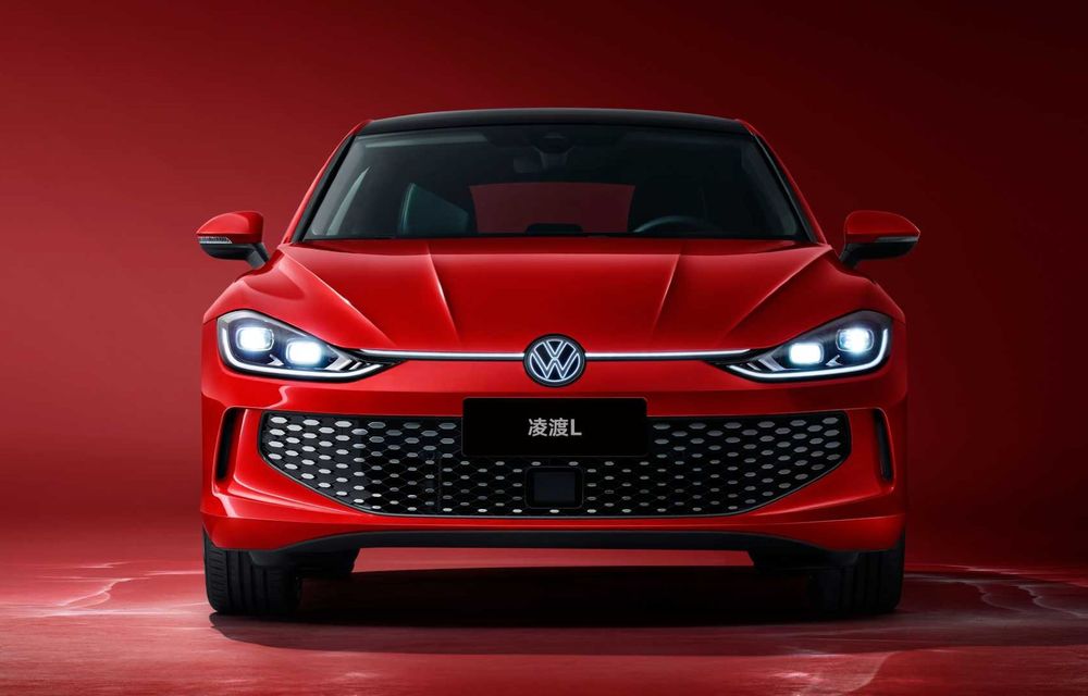 Un Volkswagen pentru piața din China: noul Lamando L este la a doua generație și oferă o siglă iluminată - Poza 3