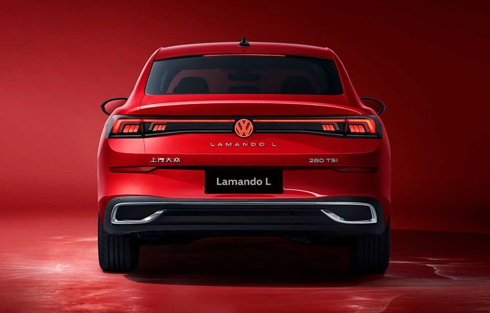 Un Volkswagen pentru piața din China: noul Lamando L este la a doua generație și oferă o siglă iluminată - Poza 5