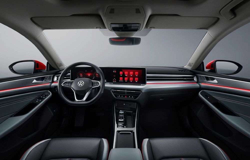 Un Volkswagen pentru piața din China: noul Lamando L este la a doua generație și oferă o siglă iluminată - Poza 7