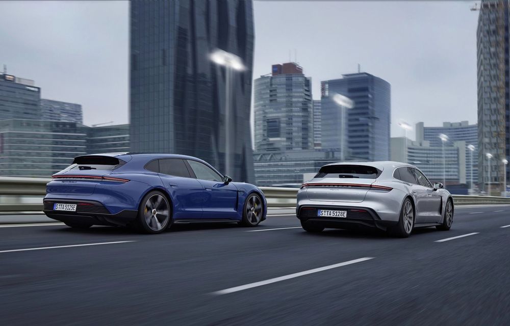 Noul Porsche Taycan Sport Turismo: până la 761 CP și autonomie maximă de 500 kilometri - Poza 2