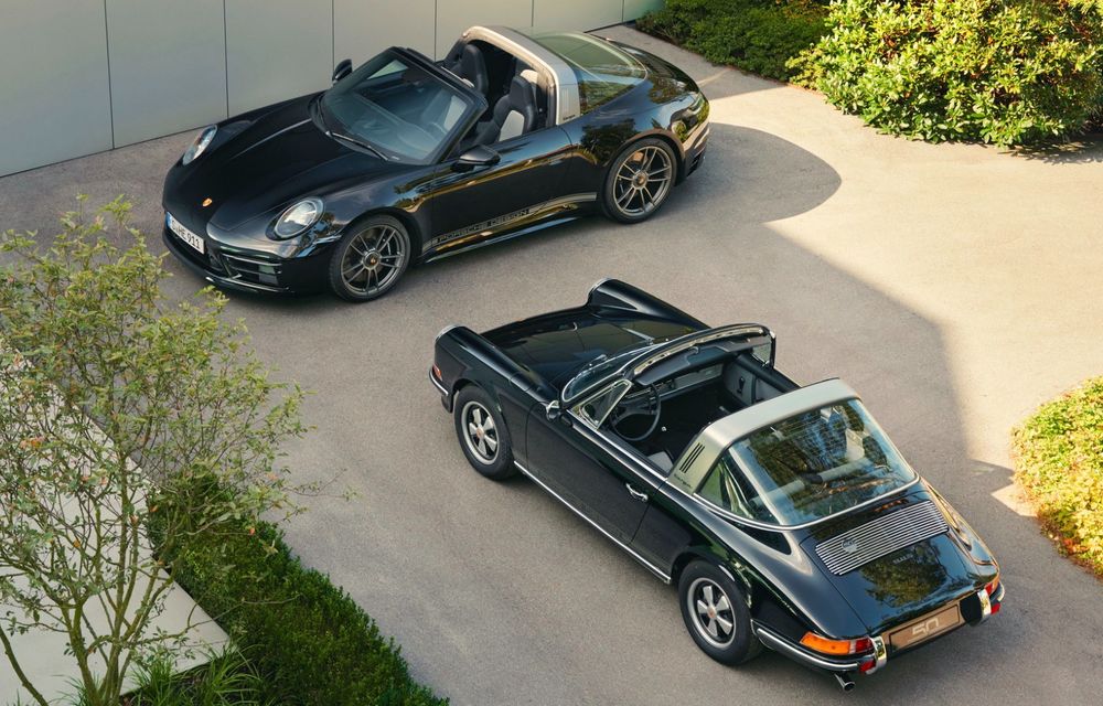 Porsche Design sărbătorește 50 de ani de existență cu un 911 Targa creat special - Poza 1