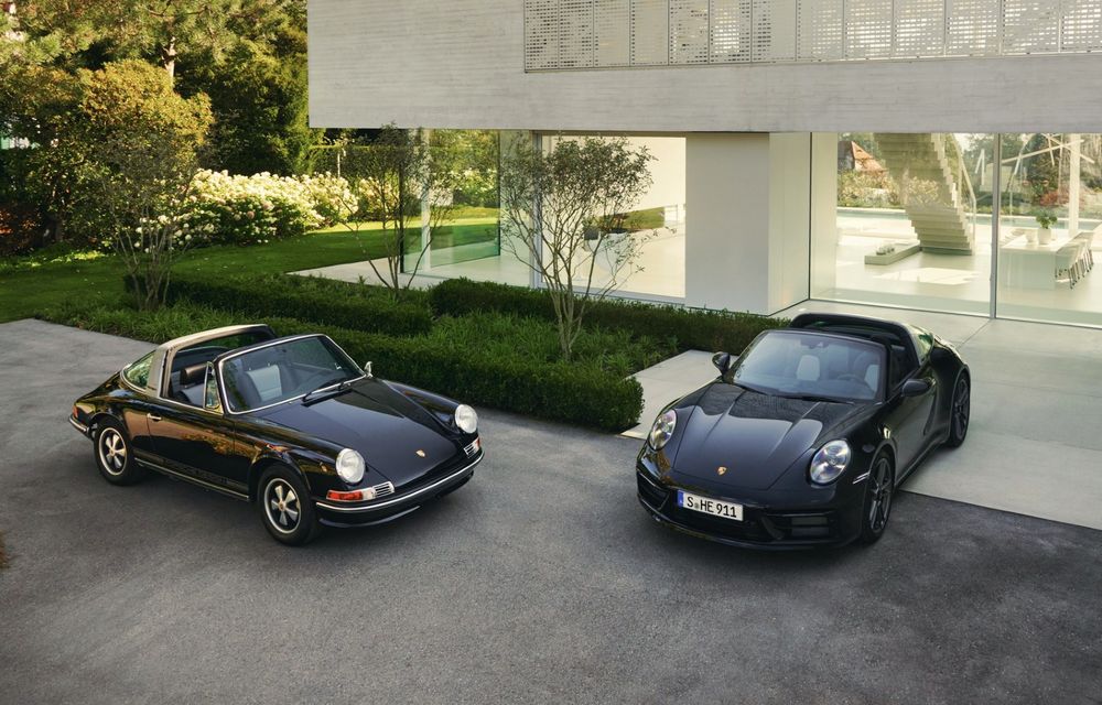 Porsche Design sărbătorește 50 de ani de existență cu un 911 Targa creat special - Poza 2