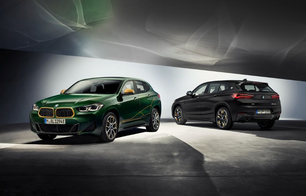 BMW lansează ediția specială X2 Edition GoldPlay, cu vopsea specială și accente aurii - Poza 1