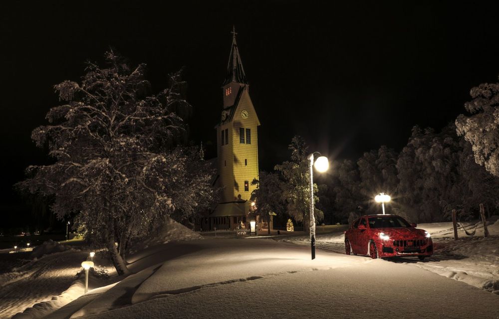 Imagini cu prototipul viitorului Maserati Grecale din timpul testelor de iarnă - Poza 5
