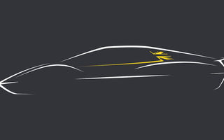 Lotus: Schiță de design cu viitorul model sport electric al companiei. Debut în 2026