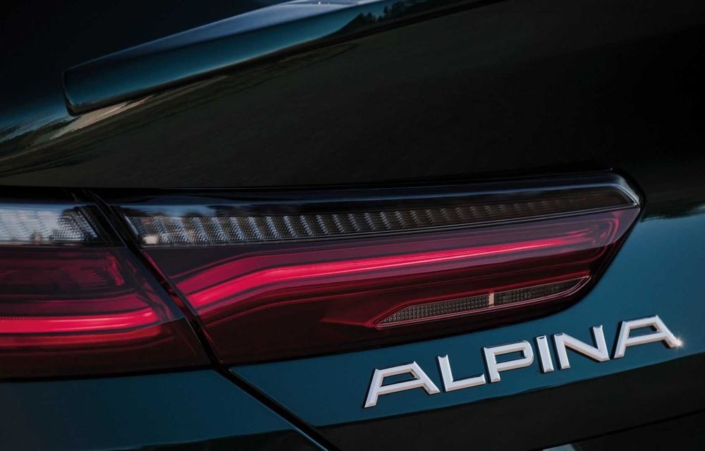 Alpina B8 Gran Coupe facelift: grilă iluminată și același V8 cu 621 de cai putere - Poza 4