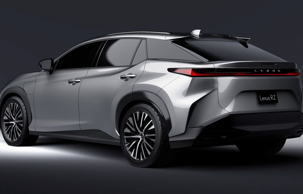 Lexus publică imagini noi cu viitorul SUV electric RZ. Debutează în această primăvară - Poza 3