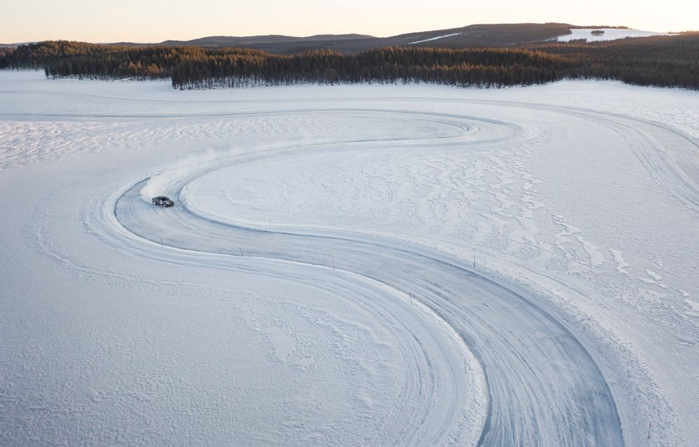 Polestar 2 Arctic Circle: concept dezvoltat special pentru condiții grele de iarnă - Poza 11