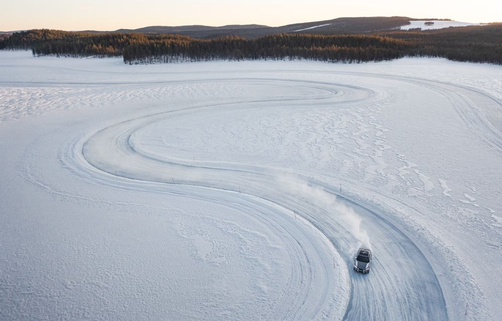 Polestar 2 Arctic Circle: concept dezvoltat special pentru condiții grele de iarnă - Poza 12