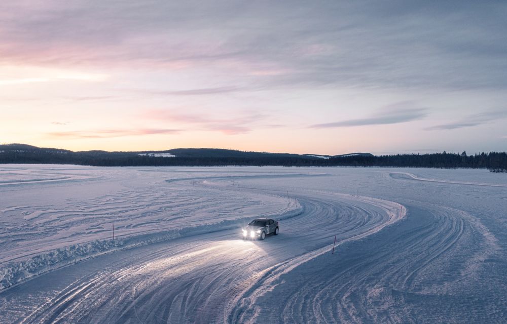 Polestar 2 Arctic Circle: concept dezvoltat special pentru condiții grele de iarnă - Poza 13