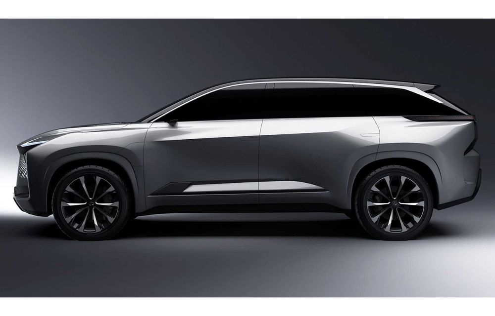 Lexus publică primele imagini ale conceptului care anunță un SUV electric de mari dimensiuni - Poza 2