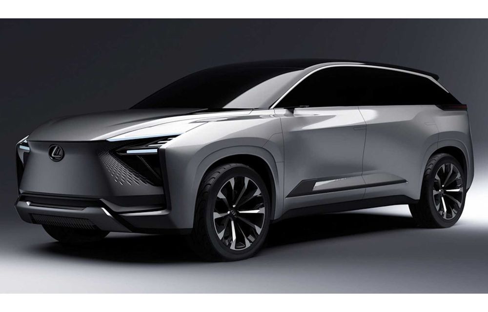 Lexus publică primele imagini ale conceptului care anunță un SUV electric de mari dimensiuni - Poza 1