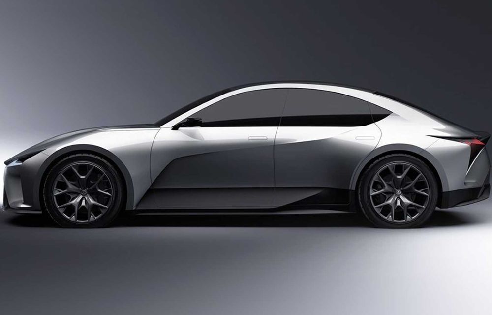 Lexus publică primele imagini ale unui concept care anunță un viitor IS electric - Poza 2