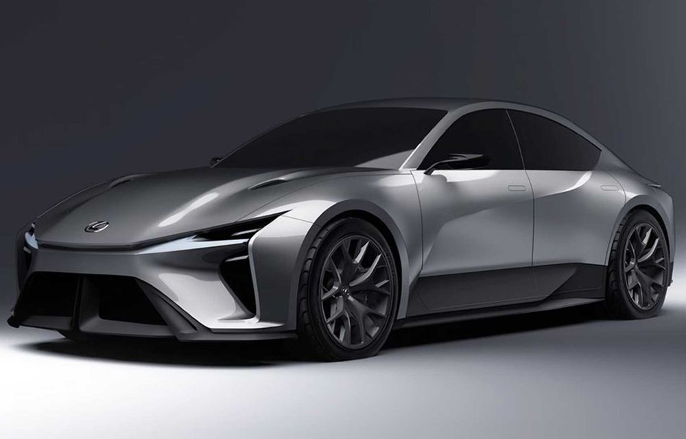 Lexus publică primele imagini ale unui concept care anunță un viitor IS electric - Poza 1