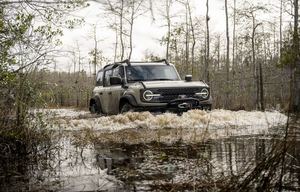 Ford prezintă noul Bronco Everglades: poate traversa prin apă adâncă de aproape un metru - Poza 7