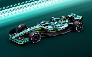 F1: Noul monopost Aston Martin a fost prezentat oficial