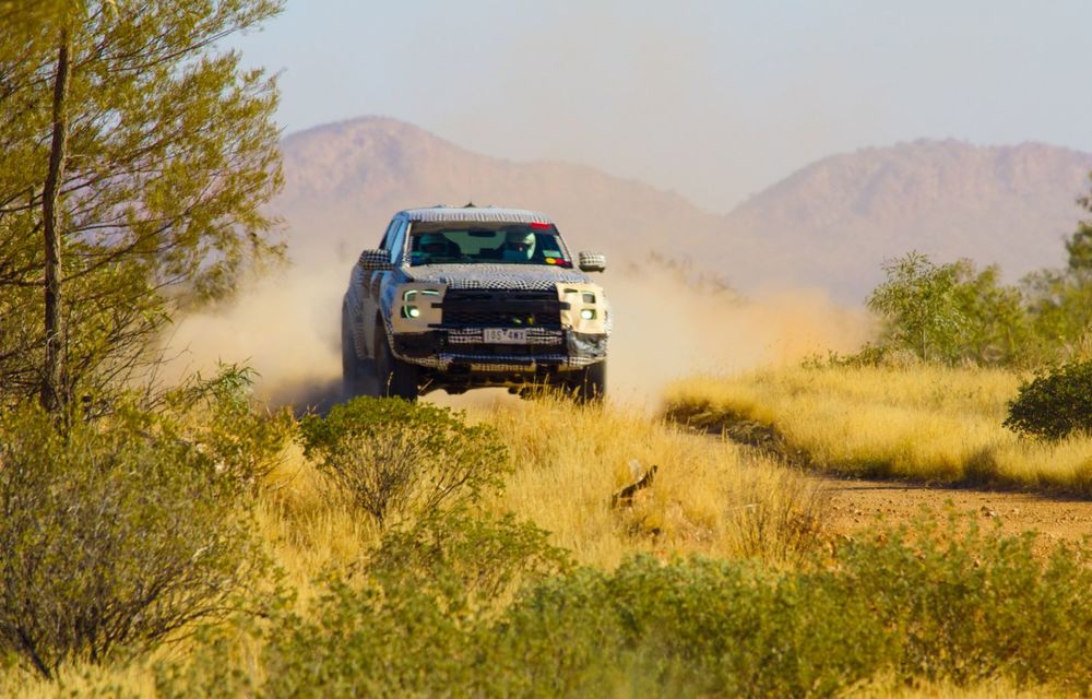 VIDEO: Demonstrație de forță în off-road cu viitorul Ford Ranger Raptor - Poza 3