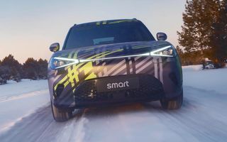 Smart lansează primul său crossover electric în acest an. Va fi numit #1