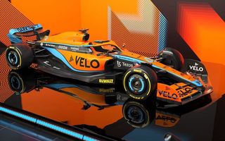 F1: McLaren a dezvăluit monopostul pentru sezonul 2022