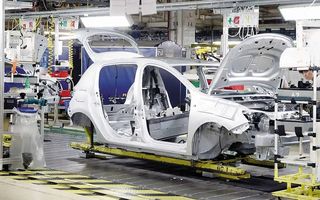 Producția auto națională, în luna ianuarie: scădere de 8.48%