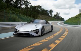 Lexus publică noi imagini cu o viitoare mașină sport electrică