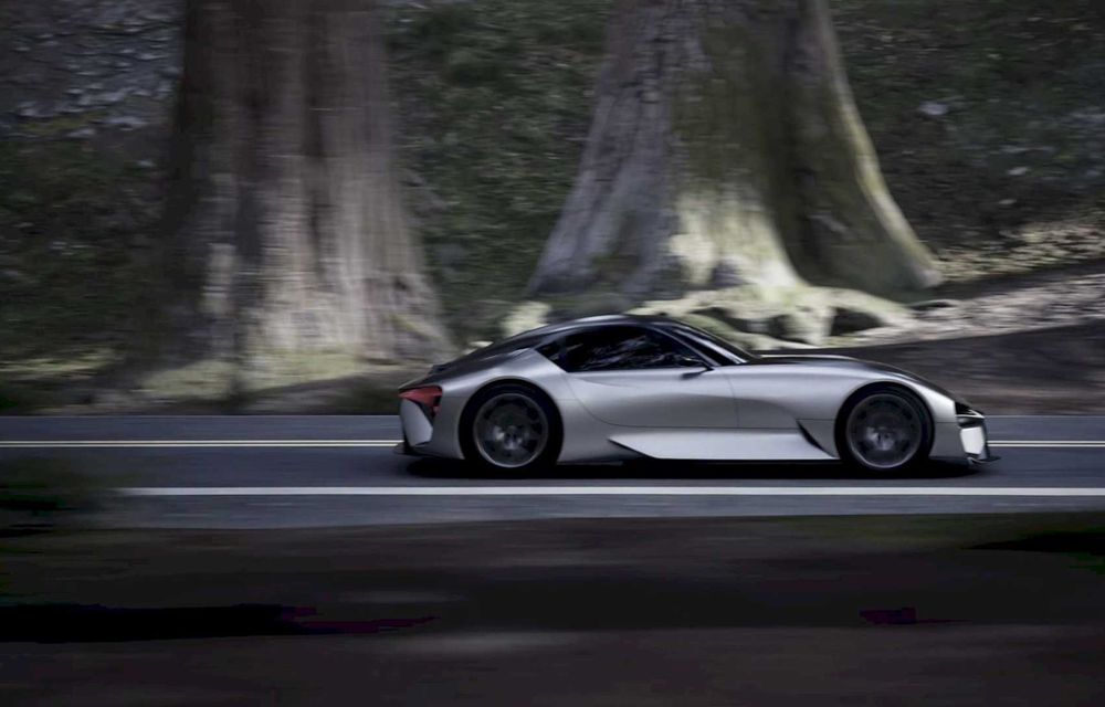 Lexus publică noi imagini cu o viitoare mașină sport electrică - Poza 5