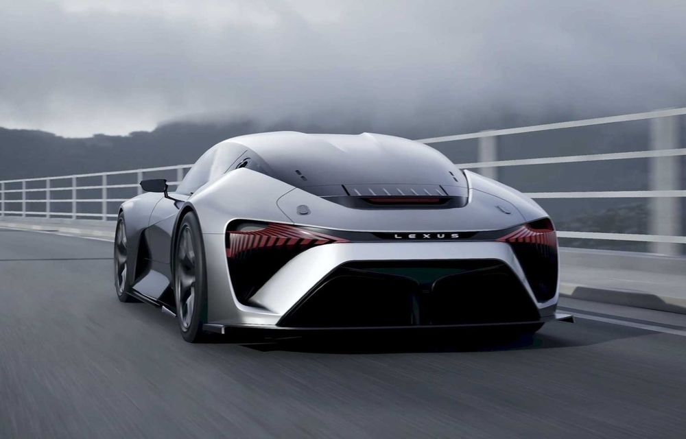 Lexus publică noi imagini cu o viitoare mașină sport electrică - Poza 6