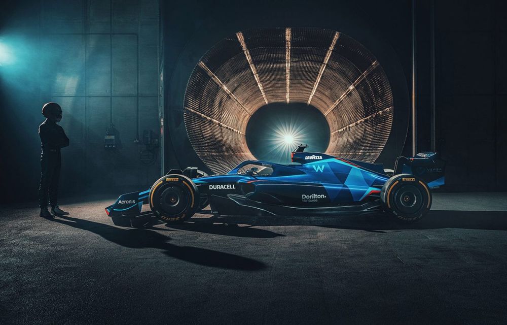 Formula 1: Primele imagini cu noul monopost Williams, de specificație 2022 - Poza 2