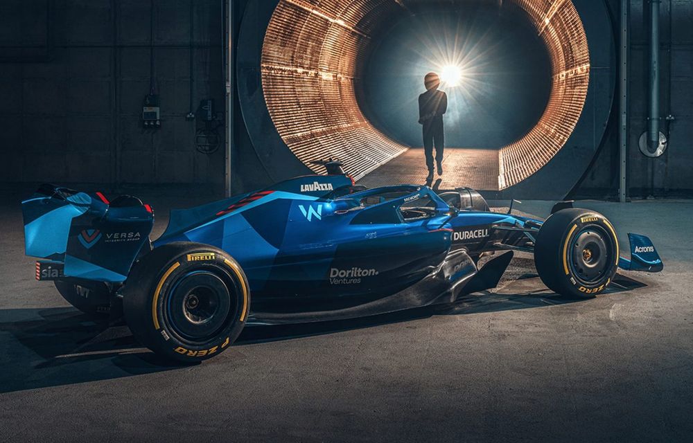 Formula 1: Primele imagini cu noul monopost Williams, de specificație 2022 - Poza 3