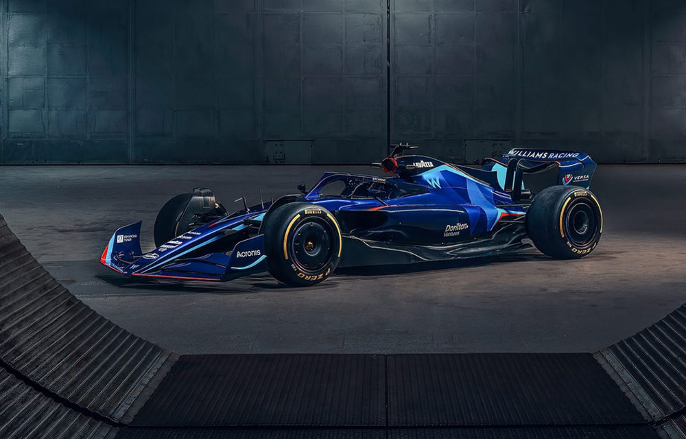 Formula 1: Primele imagini cu noul monopost Williams, de specificație 2022 - Poza 1