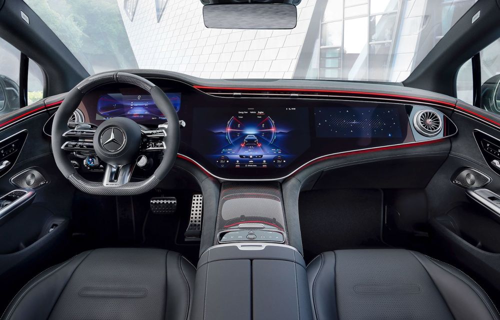 Noul Mercedes-AMG EQE debutează cu până la 687 CP și 533 kilometri autonomie - Poza 12