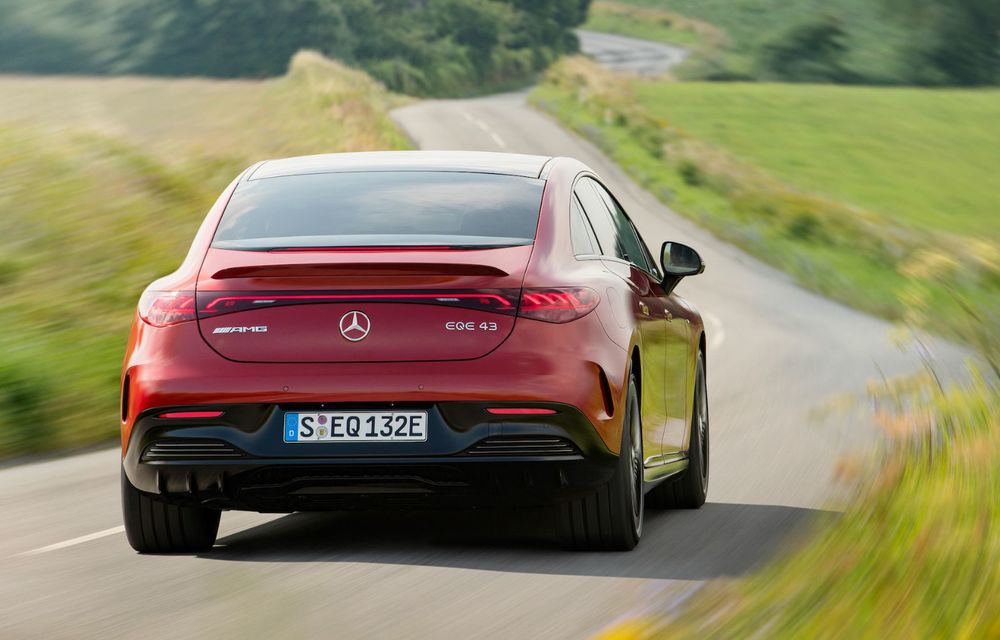 Noul Mercedes-AMG EQE debutează cu până la 687 CP și 533 kilometri autonomie - Poza 4