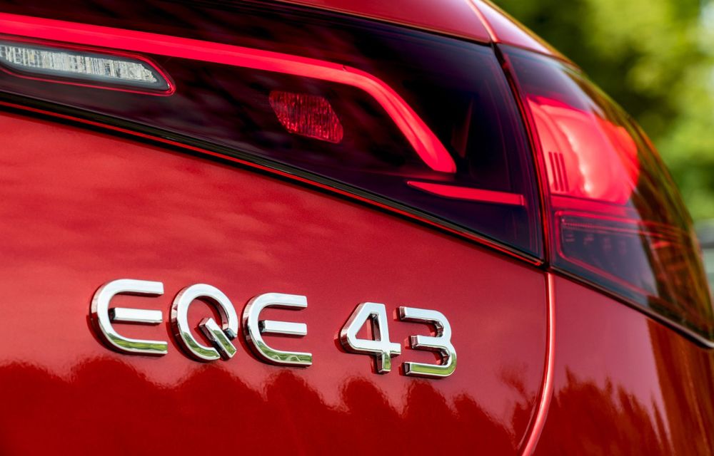 Noul Mercedes-AMG EQE debutează cu până la 687 CP și 533 kilometri autonomie - Poza 16