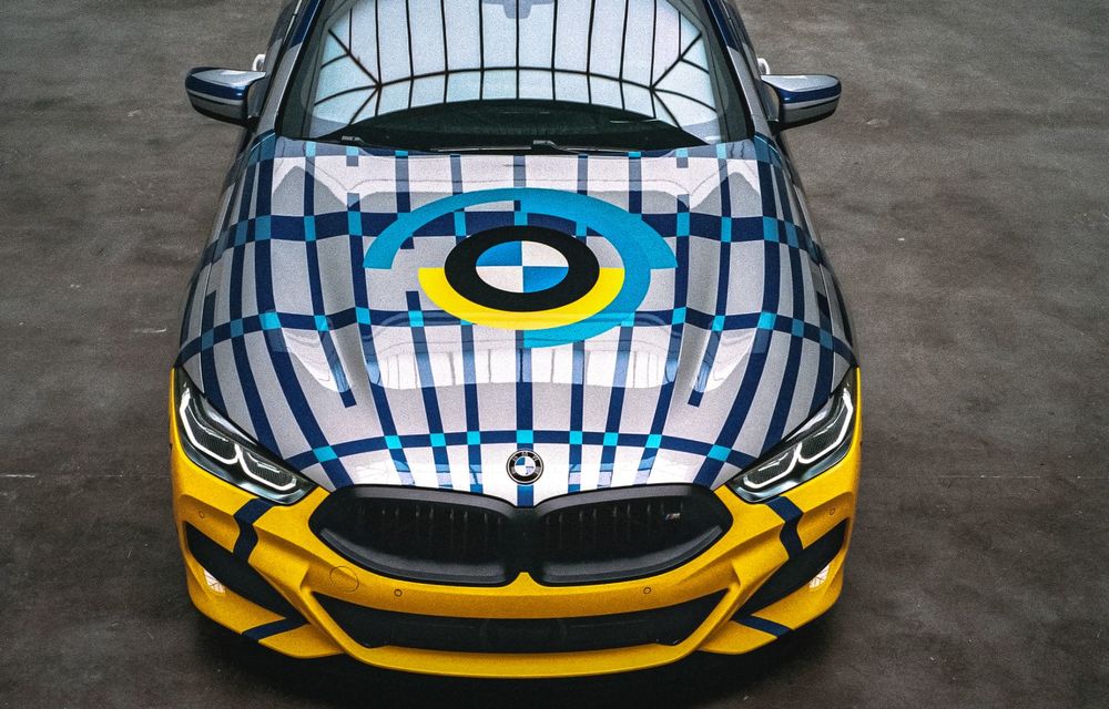 Un nou Art Car BMW: ediția specială THE 8 X JEFF KOONS, disponibilă și în România - Poza 4