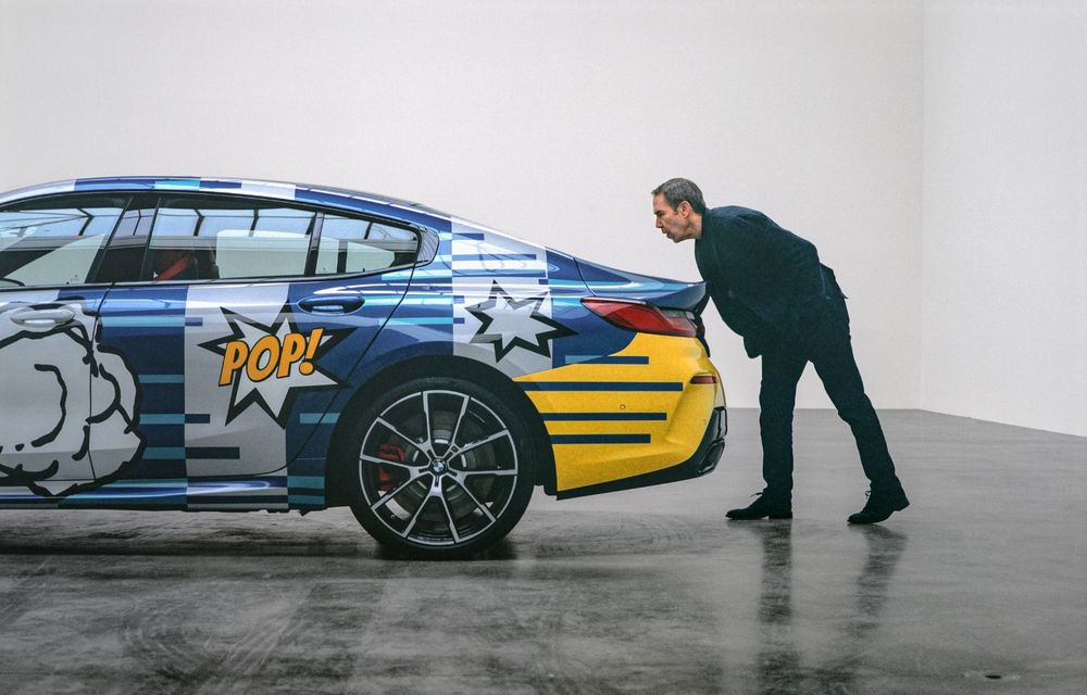 Un nou Art Car BMW: ediția specială THE 8 X JEFF KOONS, disponibilă și în România - Poza 16