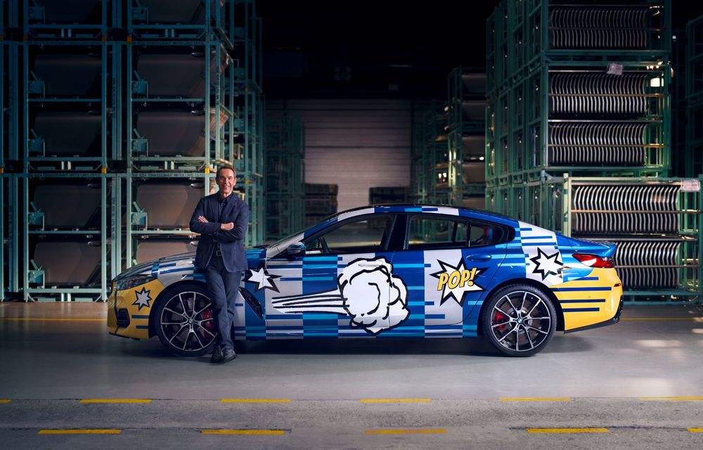 Un nou Art Car BMW: ediția specială THE 8 X JEFF KOONS, disponibilă și în România - Poza 12