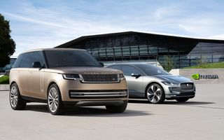 Jaguar Land Rover anunță un parteneriat cu Nvidia pentru o tehnologie de conducere autonomă
