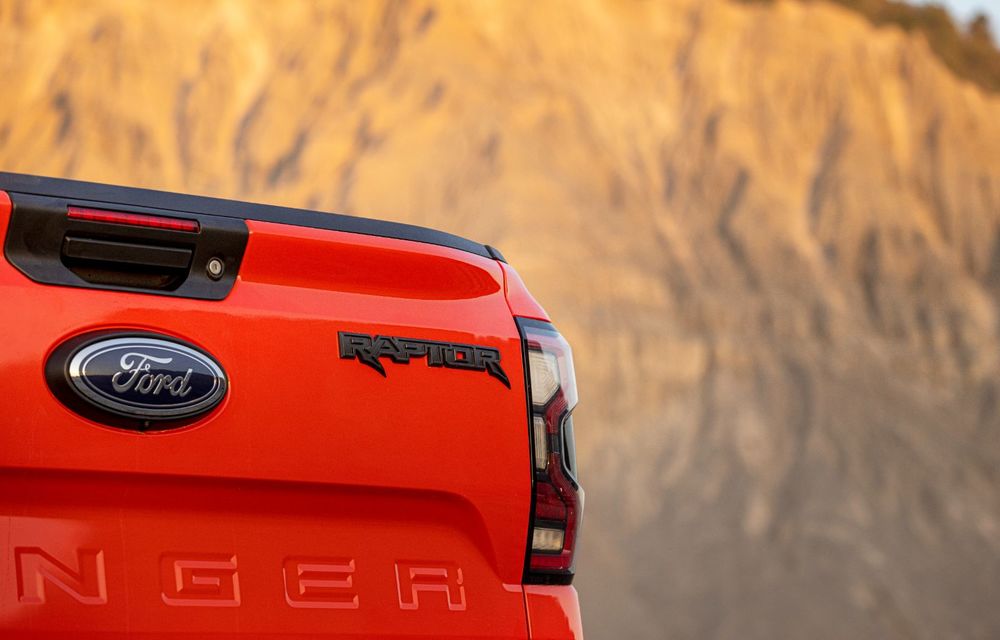 Noua generație Ford Ranger Raptor: V6 twin-turbo, pe benzină, 288 CP și diferențiale blocabile - Poza 28