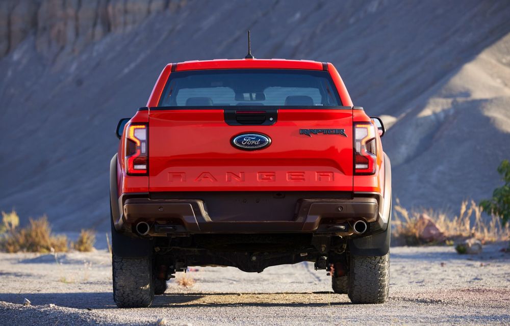 Noua generație Ford Ranger Raptor: V6 twin-turbo, pe benzină, 288 CP și diferențiale blocabile - Poza 30